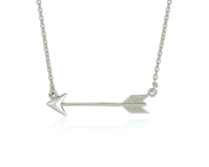 Necklace with Arrow in Sterling Silver