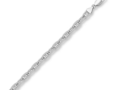 Sterling Silver Anchor Chain Necklace (6.40 mm)