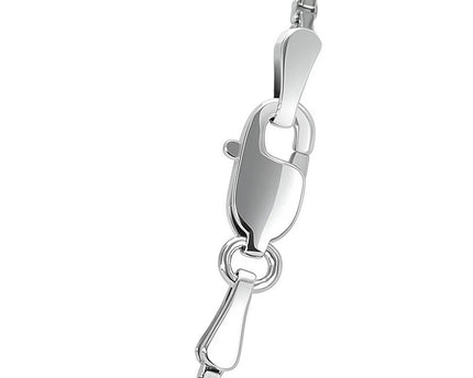 Sterling Silver Rhodium Plated Box Chain (1.30 mm)