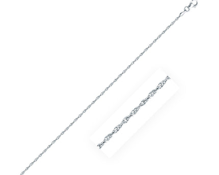 Sterling Silver Singapore Style Chain (1.80 mm)