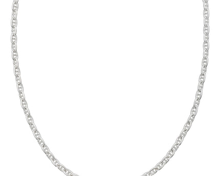 Sterling Silver Anchor Chain Necklace (5.50 mm)
