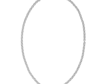 Sterling Silver Rhodium Plated Rolo Chain (4.70 mm)