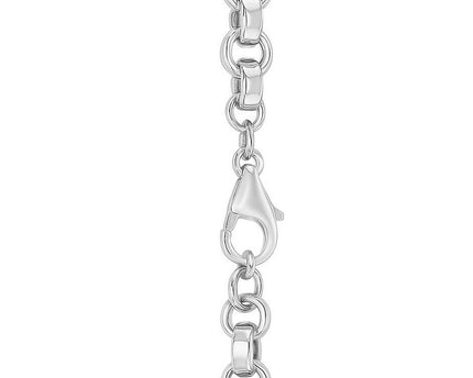 Sterling Silver Rolo Link Necklace