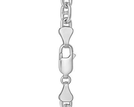 Sterling Silver Anchor Chain Necklace (4.30 mm)