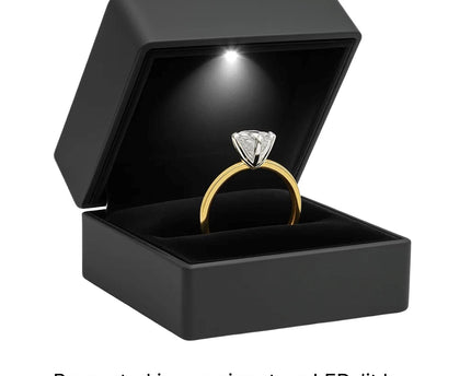3 Carat Oval Lab Grown IGI G/VS1 Diamond Solitaire Ring in 14K Yellow Gold