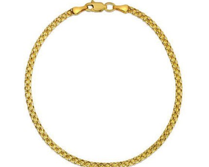14k Yellow Gold Bismark Bracelet (2.50 mm)
