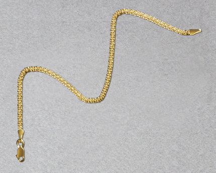 14k Yellow Gold Bismark Bracelet (2.50 mm)