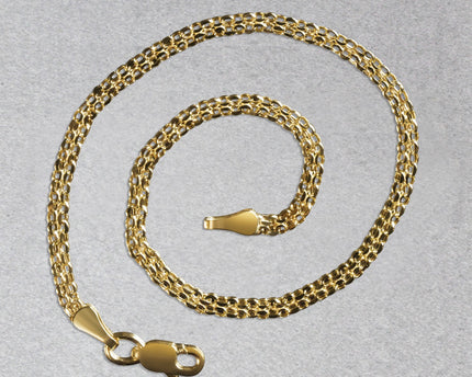 14k Yellow Gold Bismark Bracelet (2.50 mm)
