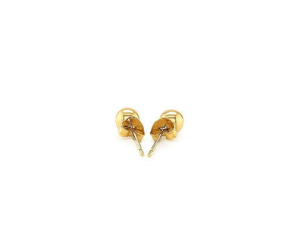 14k Yellow Gold Ball Style Stud Earrings (4mm)