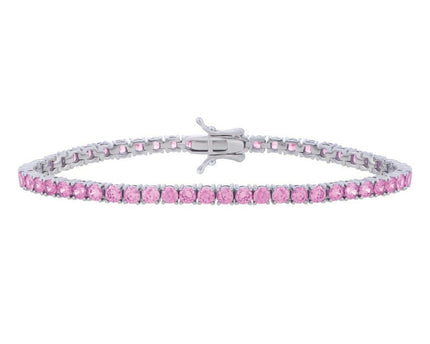 Sterling Silver White CZ Tennis Bracelet (3.30 mm)