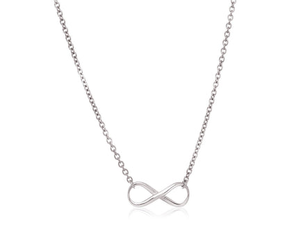 Sterling Silver Infinity Symbol Necklace