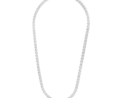 Sterling Silver Rhodium Plated Mariner Chain (5.60 mm)