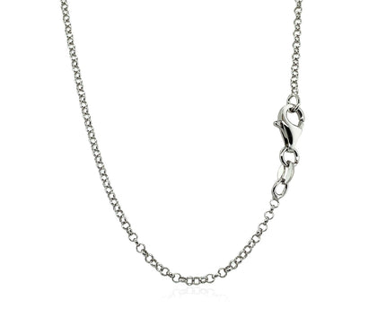 Sterling Silver 17 inch Necklace with Dream Catcher Pendant