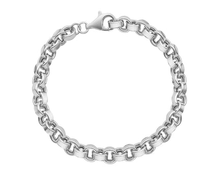 Sterling Silver Rolo Link Bracelet