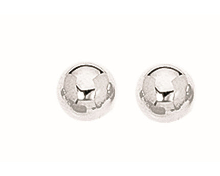 Sterling Silver Ball Stud Earrings (7.00 mm)