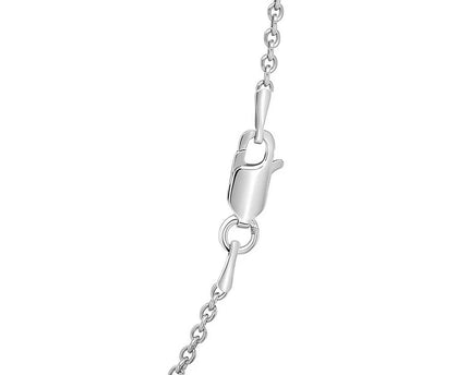 Sterling Silver Rhodium Plated Round Cable Chain (1.80 mm)